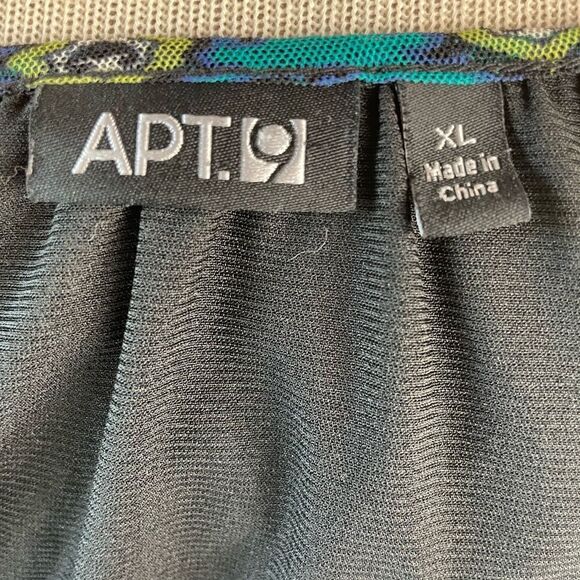 Apt. 9 Slightly Sheer Tunic Top Size XL EUC - Picture 8 of 9